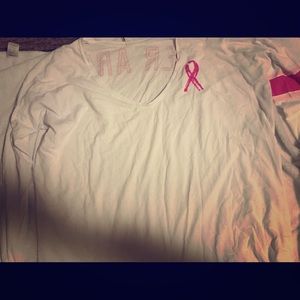 Long sleeve UA breast cancer top